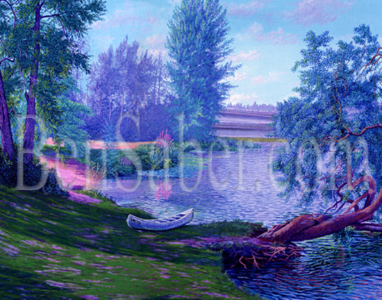 University of Washington arboretum Painting Picture